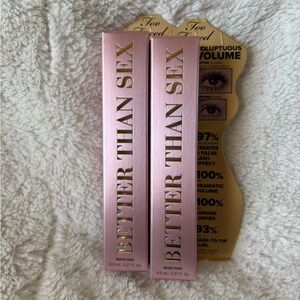 Too Faced Better Than Sex Mascara in Gold Packaging (2 mascaras)